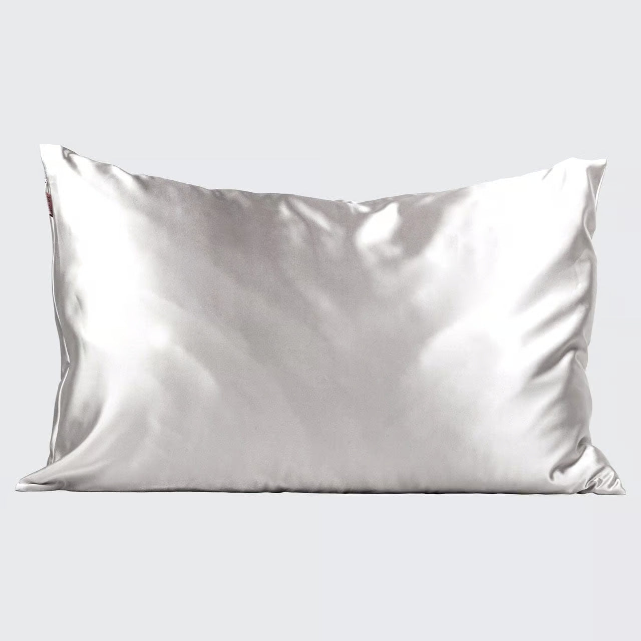 Pillowcase Satin Standard Silver
