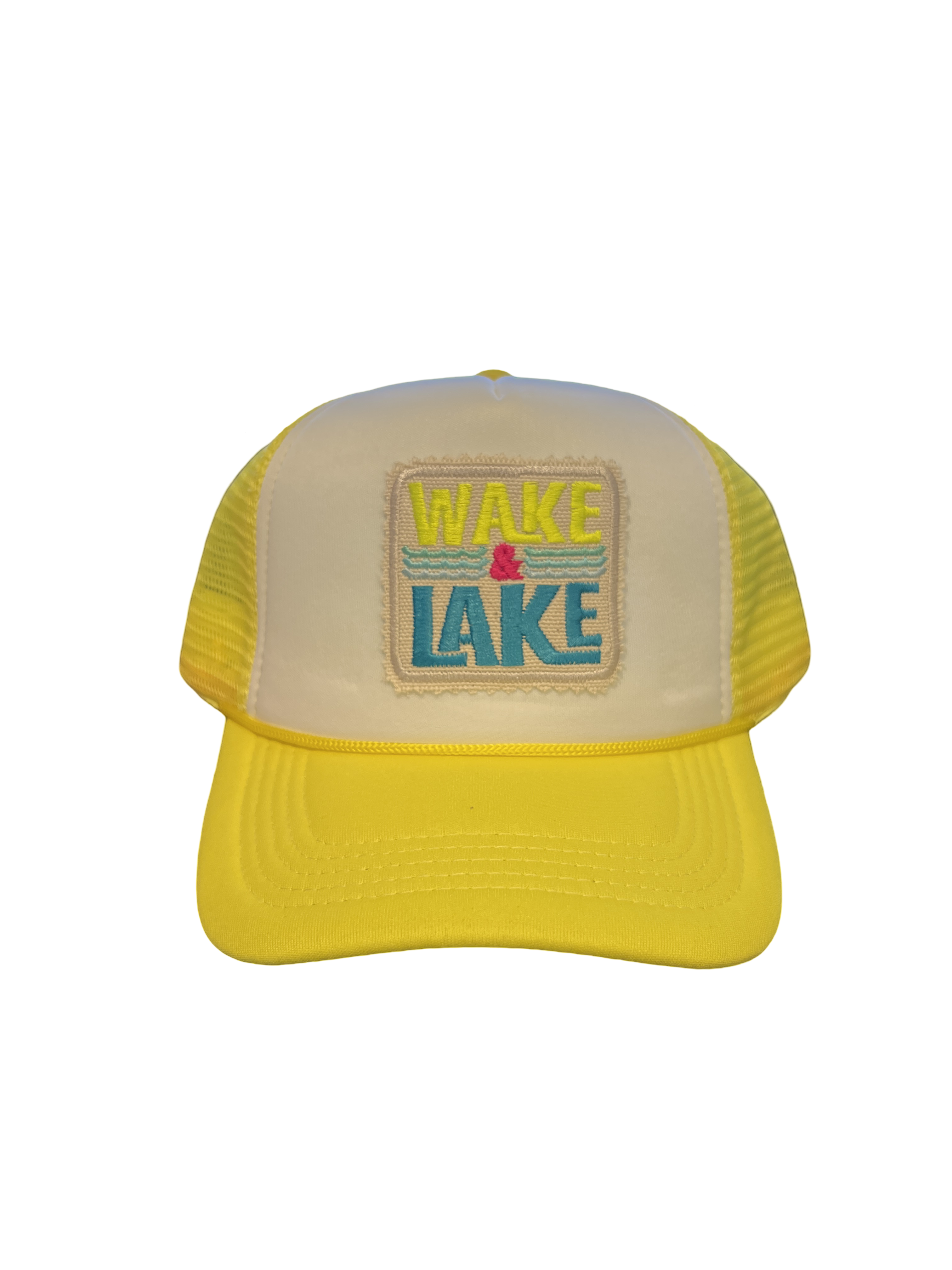 Foam Trucker Hat "Wake & Lake"