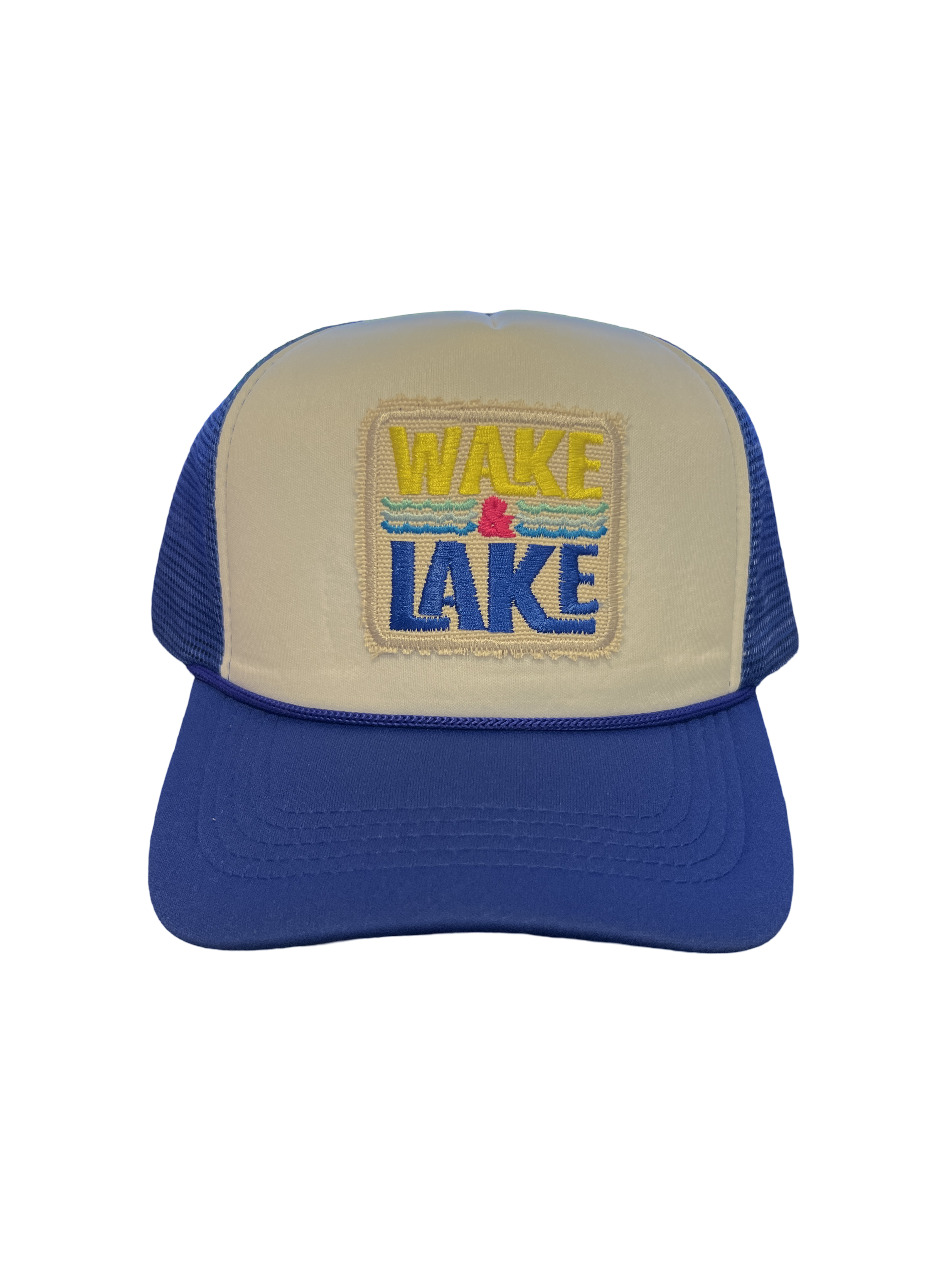 Foam Trucker Hat "Wake & Lake"