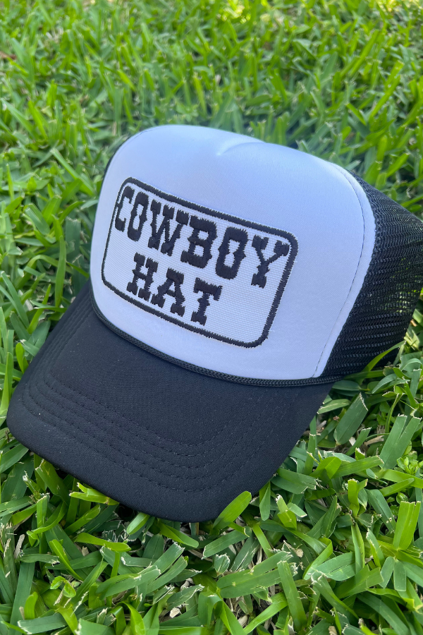 Foam Trucker Hat "Cowboy Hat"
