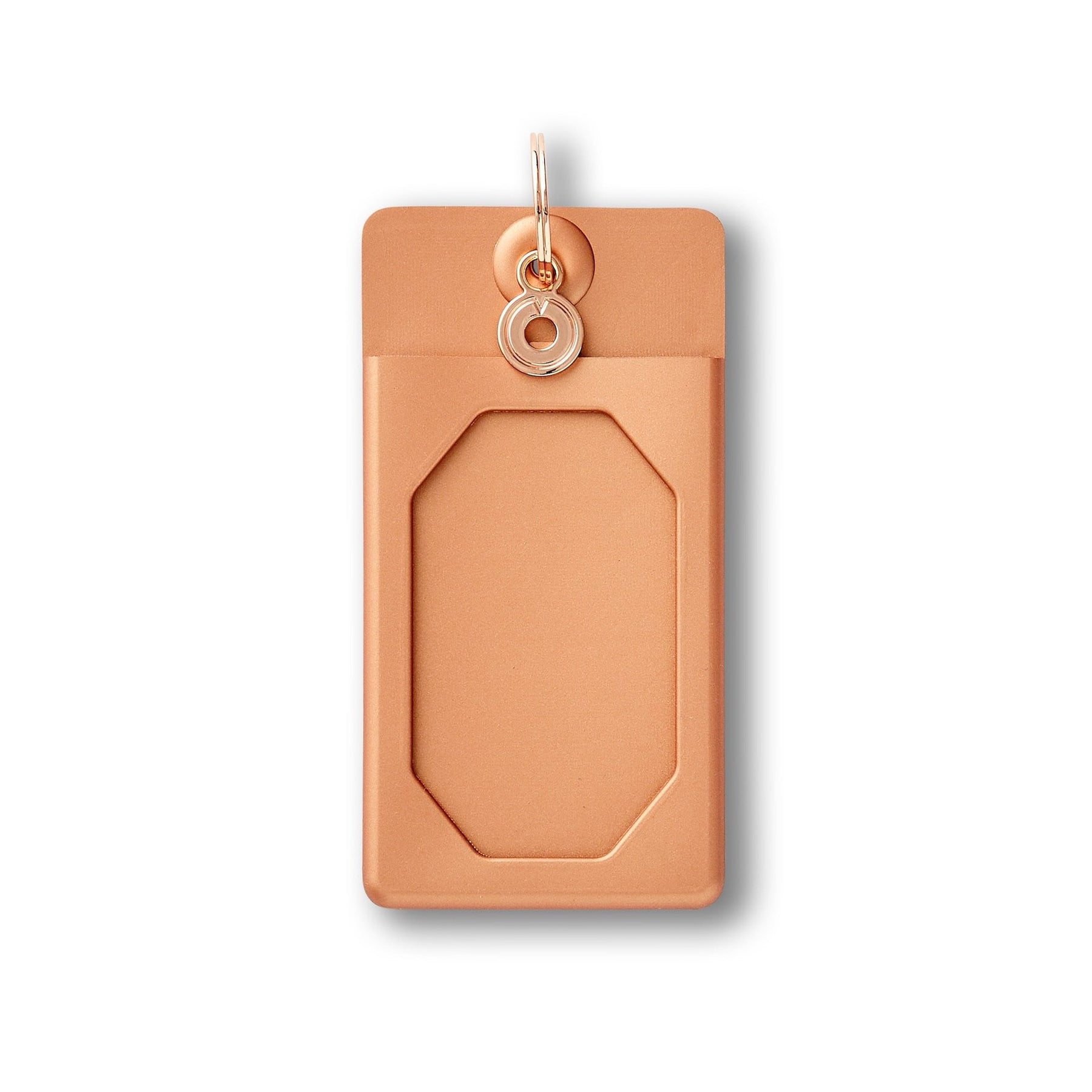 SILICONE ID CASE SOLID ROSE GOLD