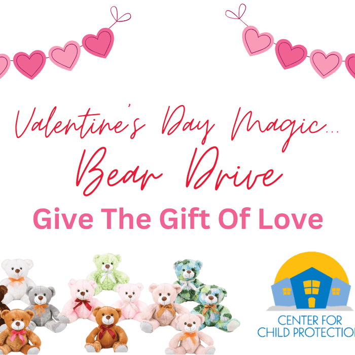 Valentine's Bear Drive - Beau Kisses