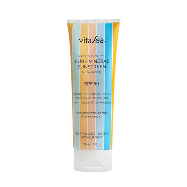 Ultra Nourishing Pure Mineral Sunscreen SPF 50 - Beau Kisses