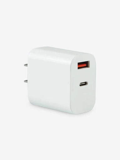 Dual Port USB-C and USB-A Wall Charger - Beau Kisses