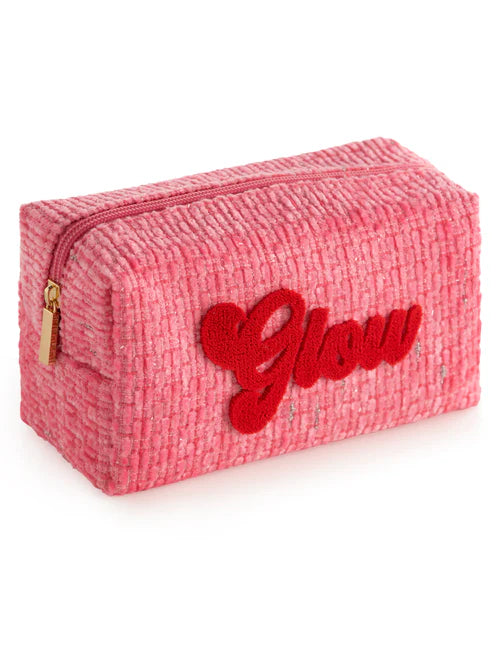 Glow Zip Pouch Pink