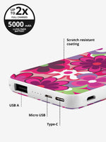 Power Bank Groovy Floral - Beau Kisses