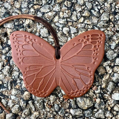 Butterfly Leather Air Freshener Flair - Beau Kisses