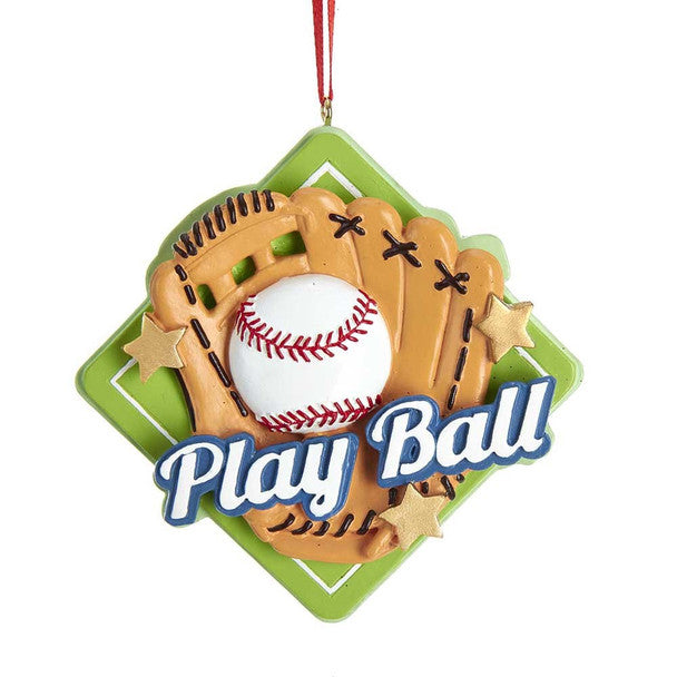 Play Ball Personalize Ornament