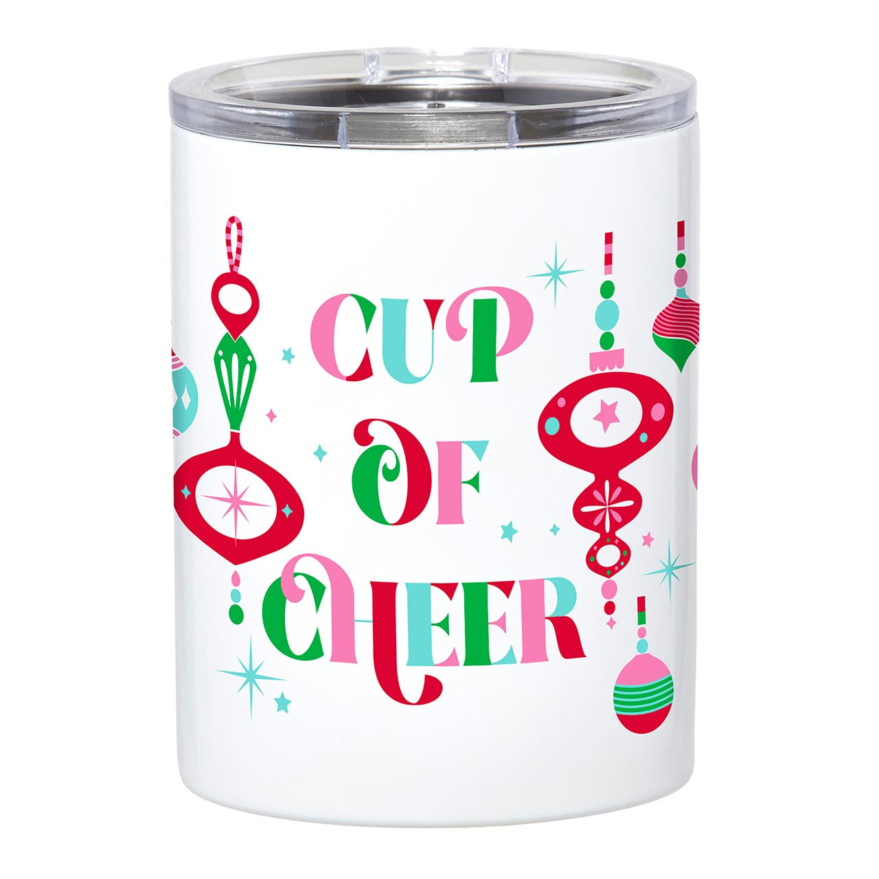 Stainless Steel Tumbler Cup of Cheer 12oz