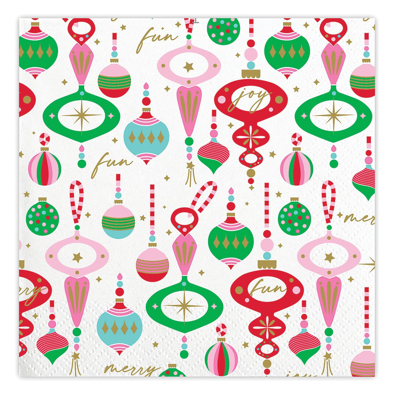 Beverage Napkins Merry Fun Multi