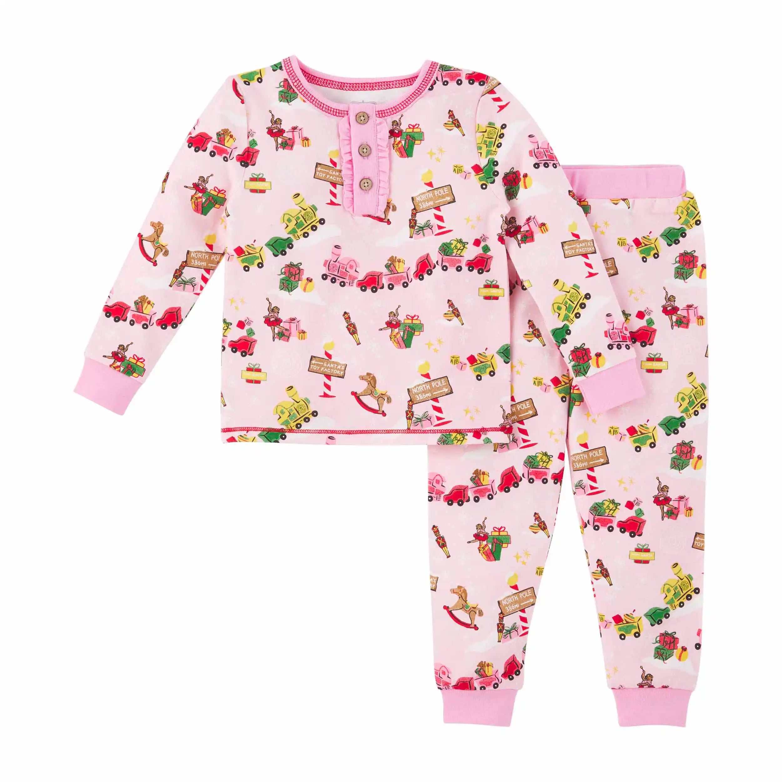 Toyland Girls Pajamas - Beau Kisses