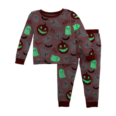 Halloween Pink Glow in the Dark Pajamas - Beau Kisses