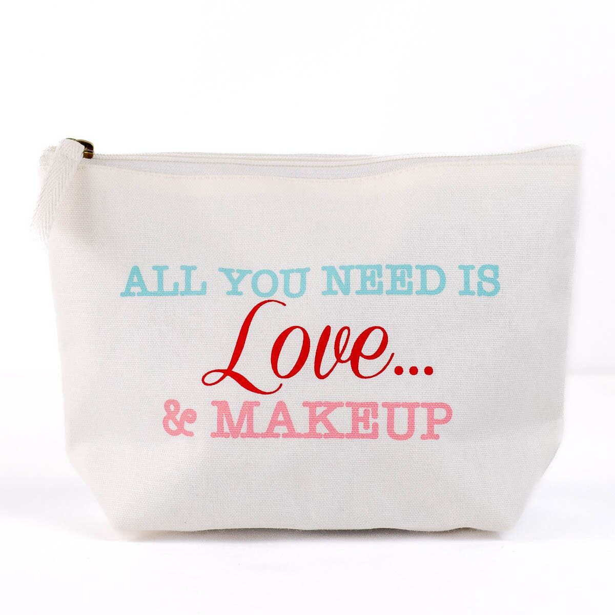 Love and Makeup Cosmetic Bag