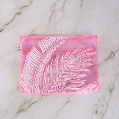 Delmare Palm Palisade Pouch - Beau Kisses