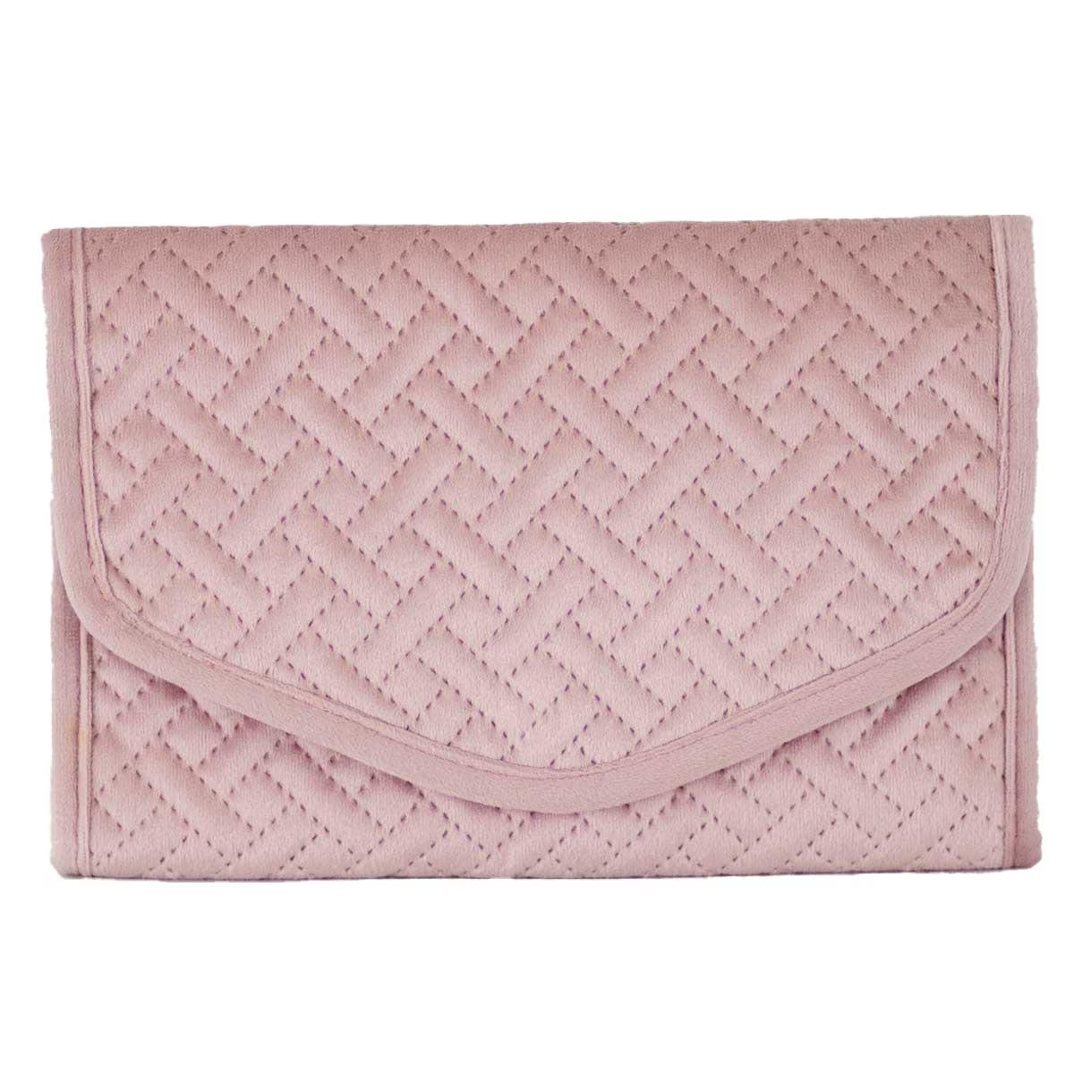 Quilted Jewelry Clutch - Beau Kisses