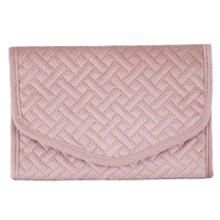 Quilted Jewelry Clutch - Beau Kisses