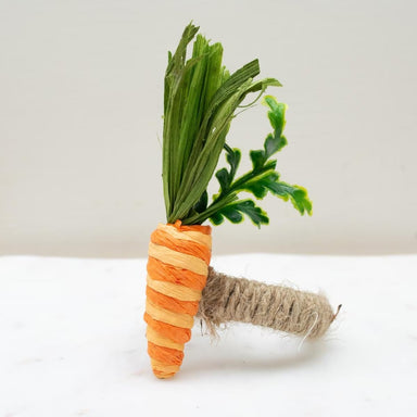 Carrot Napkin Ring Orange and Yellow 4" - Beau Kisses