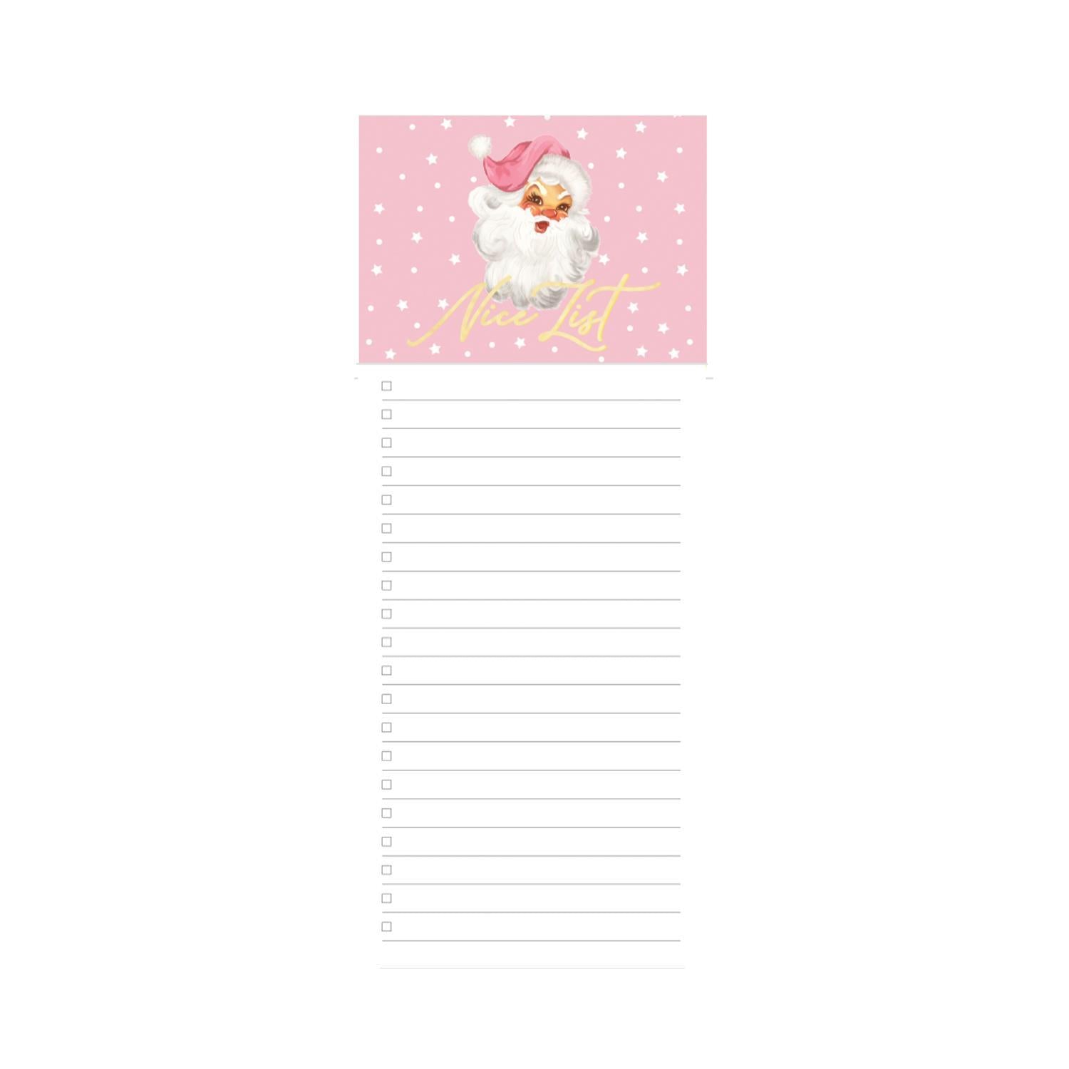 Magnetic Notepad Nice List - Beau Kisses