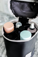 Barrel Organizer Toiletry Bag Take It Easy Black - Beau Kisses