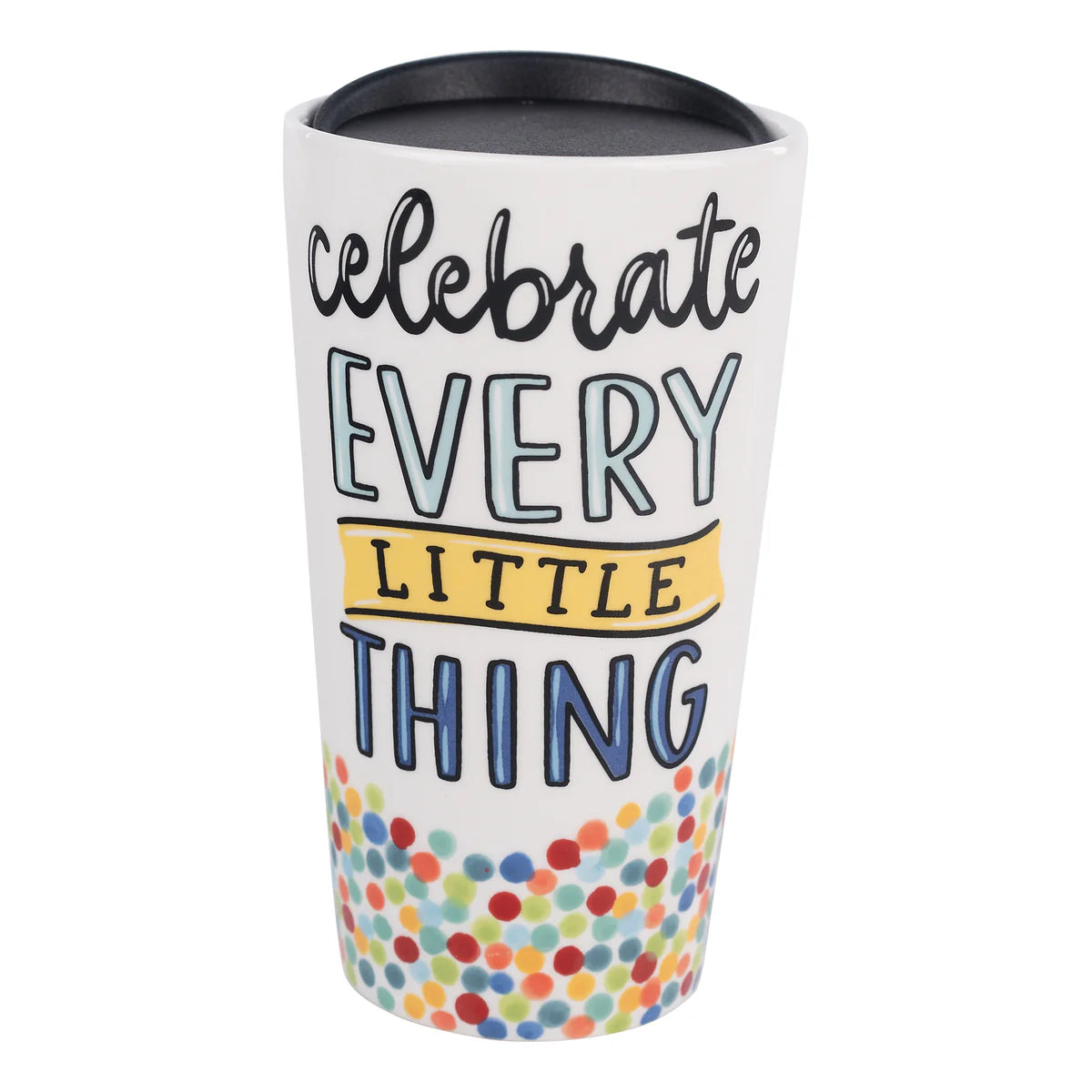 Celebrate Everything Travel Mug - Beau Kisses