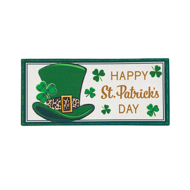 Sassafras Switch Mat St. Patrick's Day Top Hat ONLINE ONLY - Beau Kisses