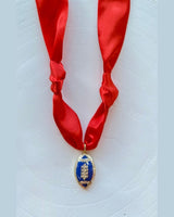 Enamel 18k CZ Football Charms - Beau Kisses