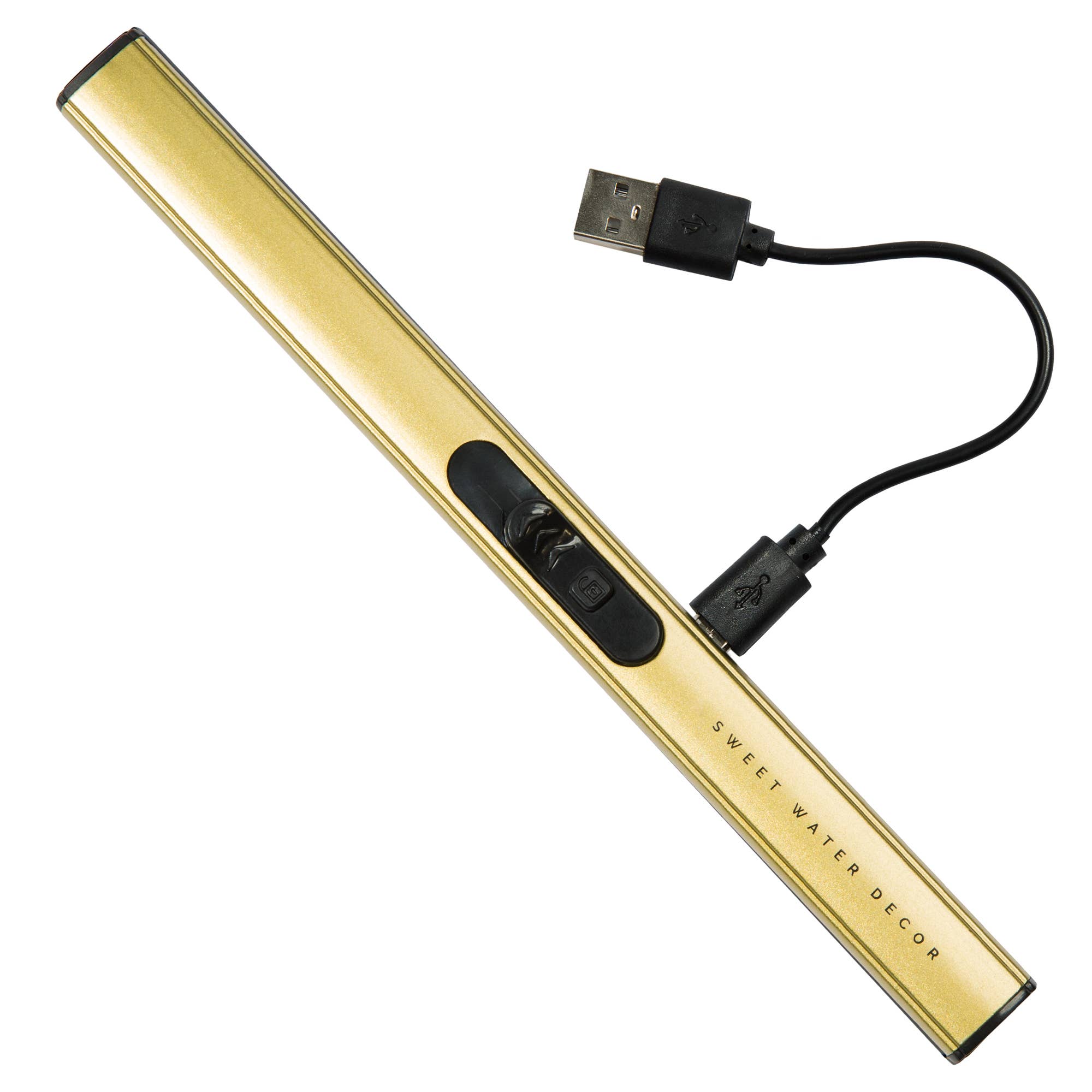 Rechargeable Electric Lighter Gold