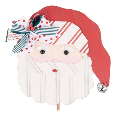 Vintage Santa Topper - Beau Kisses