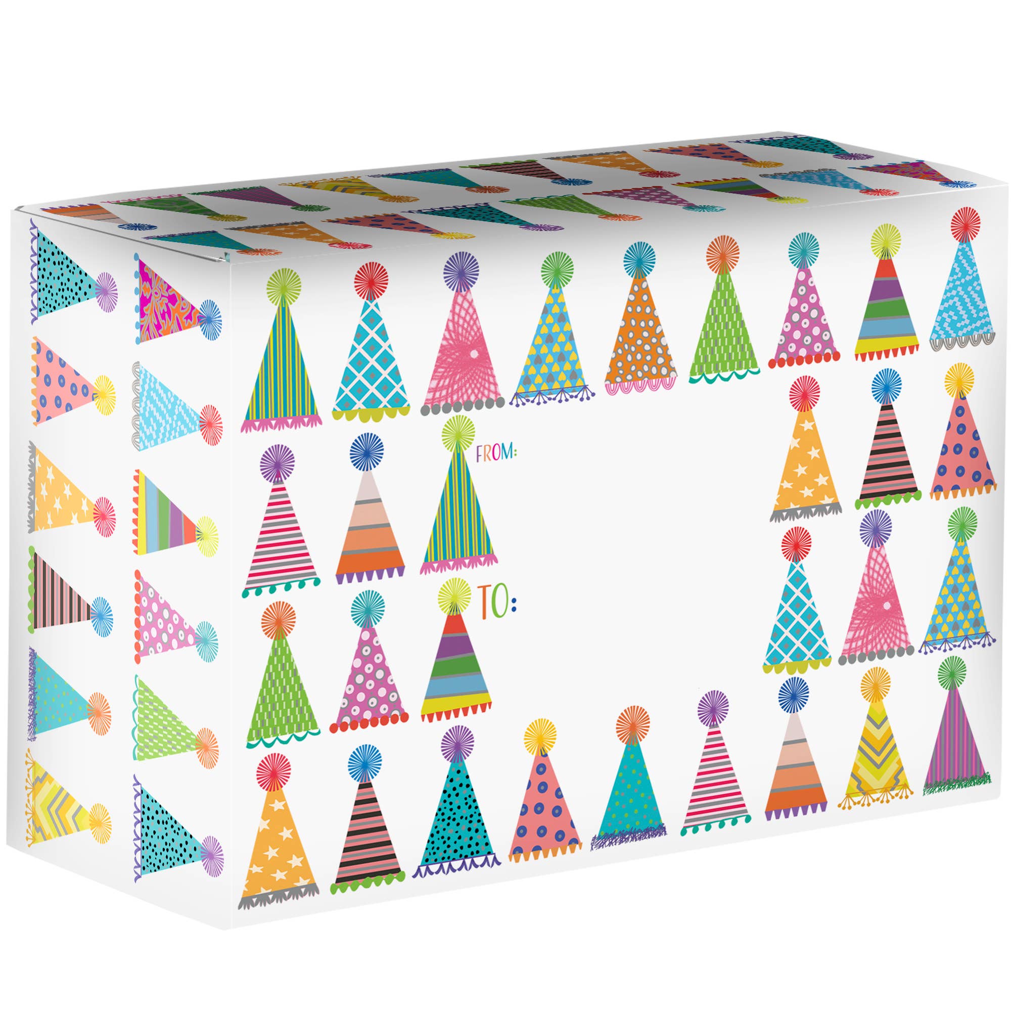 Party Hats Mailing Boxes Small - Beau Kisses