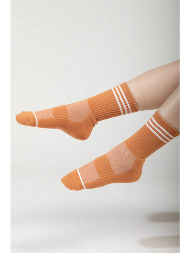 Striped Ankle Detail Casual Socks - Beau Kisses