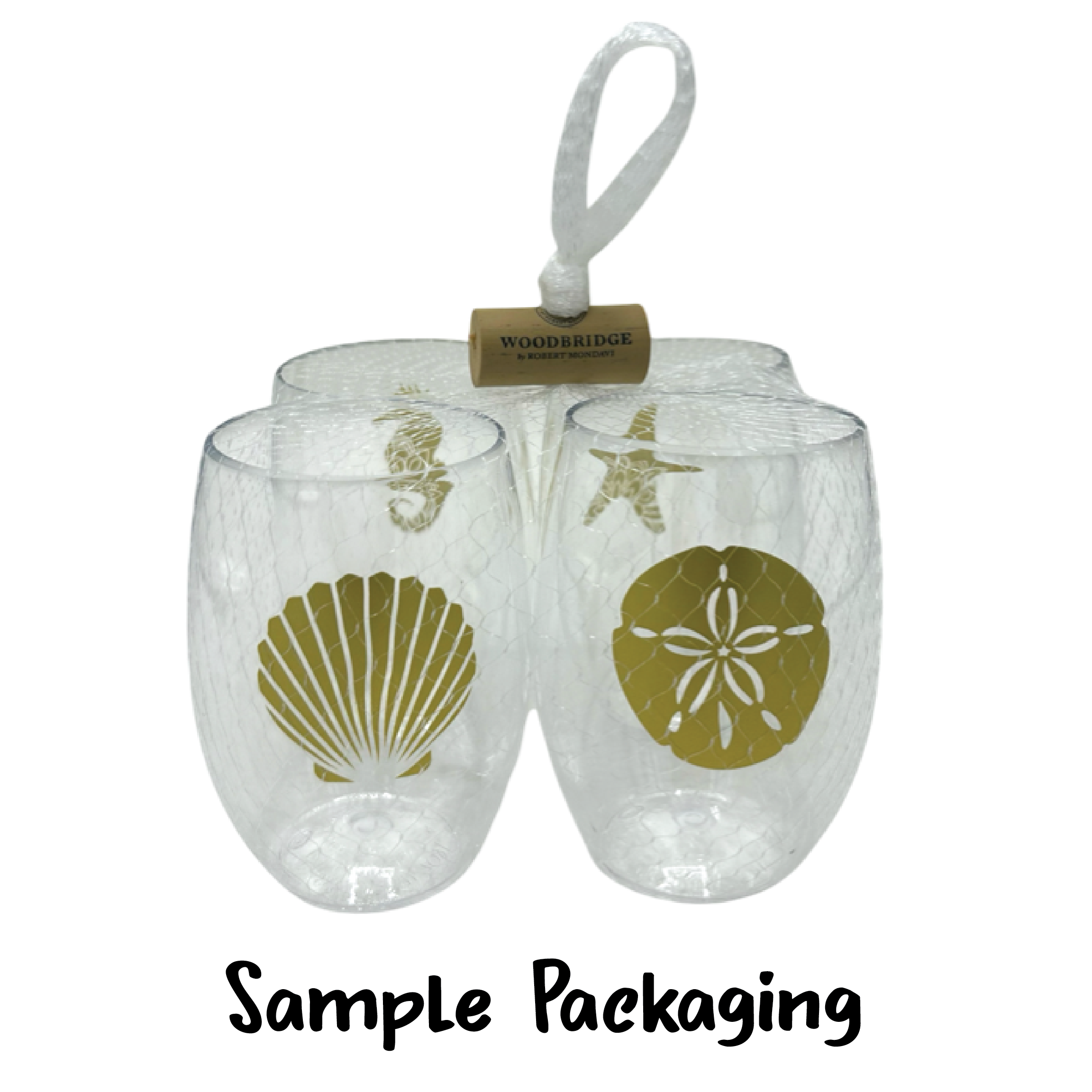 Funny Thanksgiving Tritan Wine Tumbler 4 Pack - Beau Kisses