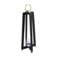 Large Black Tall Lantern - Beau Kisses