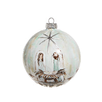 Holy Family Ball Ornament 5" - Beau Kisses