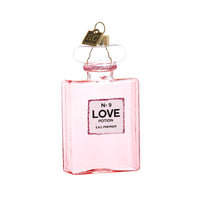 Pink Love Potion No.9 Ornament 4" - Beau Kisses