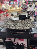 Dark Rattan Rectangle Tray - Beau Kisses