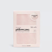 Pillowcase Satin Blush Standard - Beau Kisses