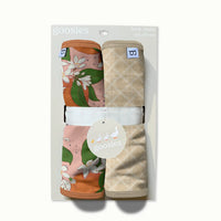 Orange Blossoms Burp Cloth Set - Beau Kisses