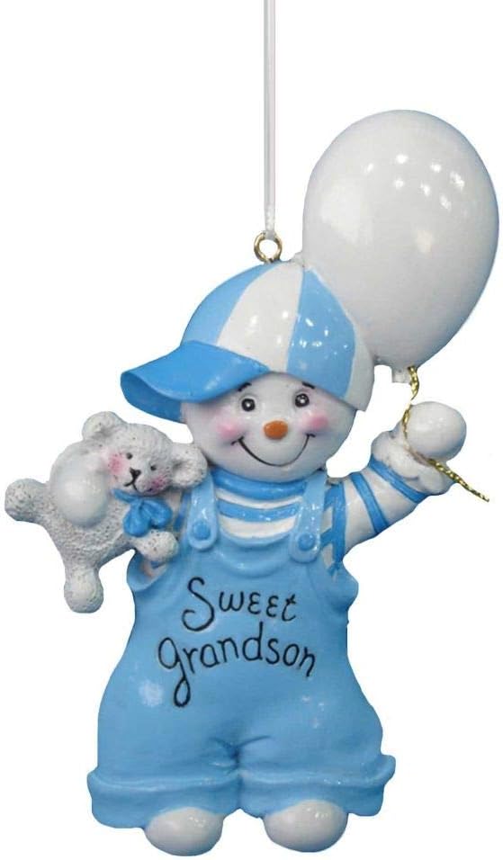 Sweet Grandson Personalize Ornament