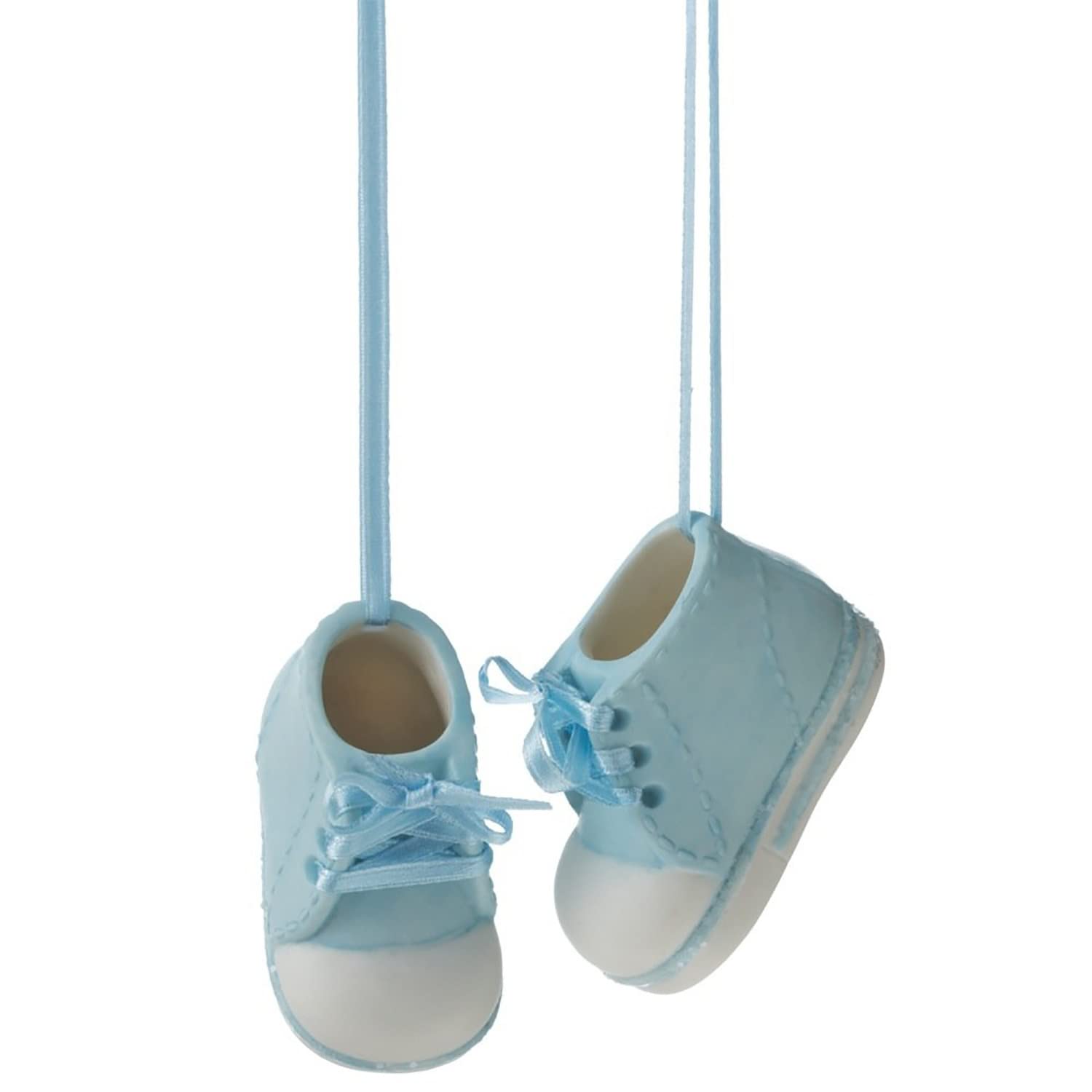 Boy Baby Shoe Ornament - Beau Kisses