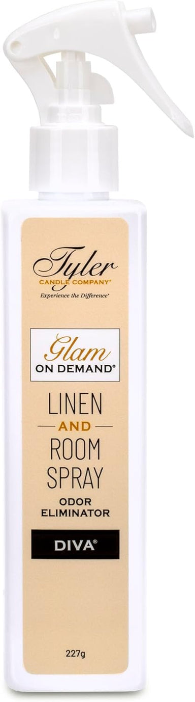 NEW!! Glam On Demand Linen and Room Spray  8 OZ - Beau Kisses