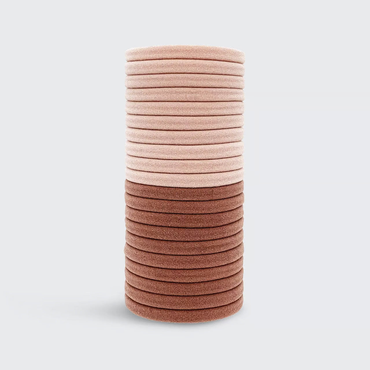 Eco-Friendly Nylon Elastics 20pc Blush - Beau Kisses