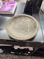 Distressed Circular Tray - Beau Kisses