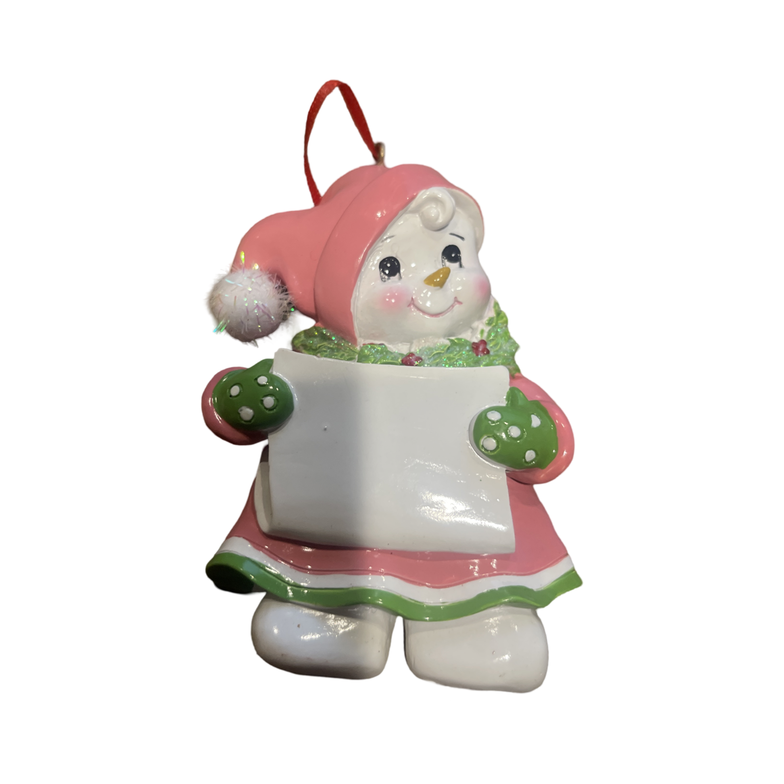 Snowman Personalizable Ornament