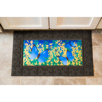 Embossed Fleur De Lis Sassafras Mat Tray - Beau Kisses