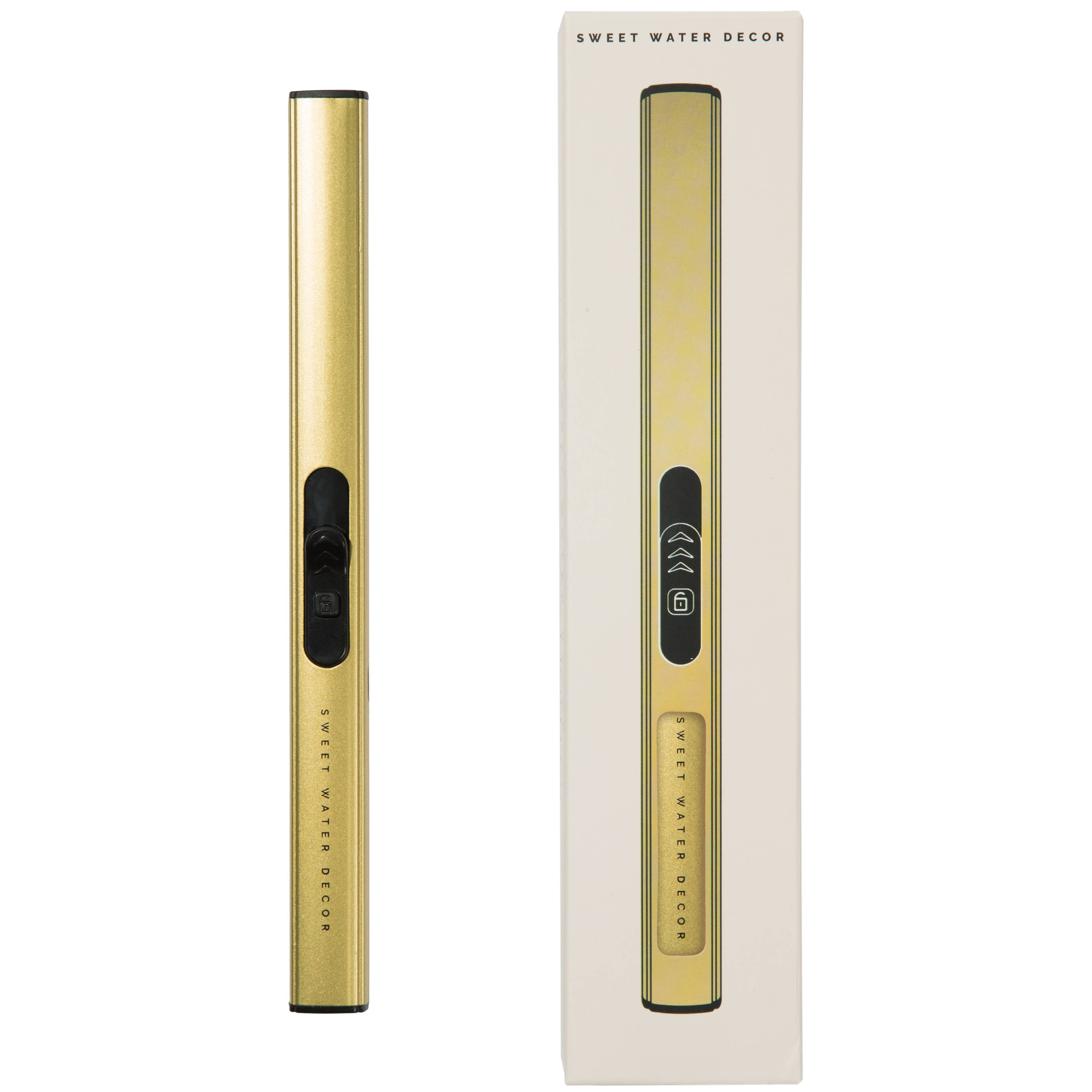 Rechargeable Electric Lighter Gold