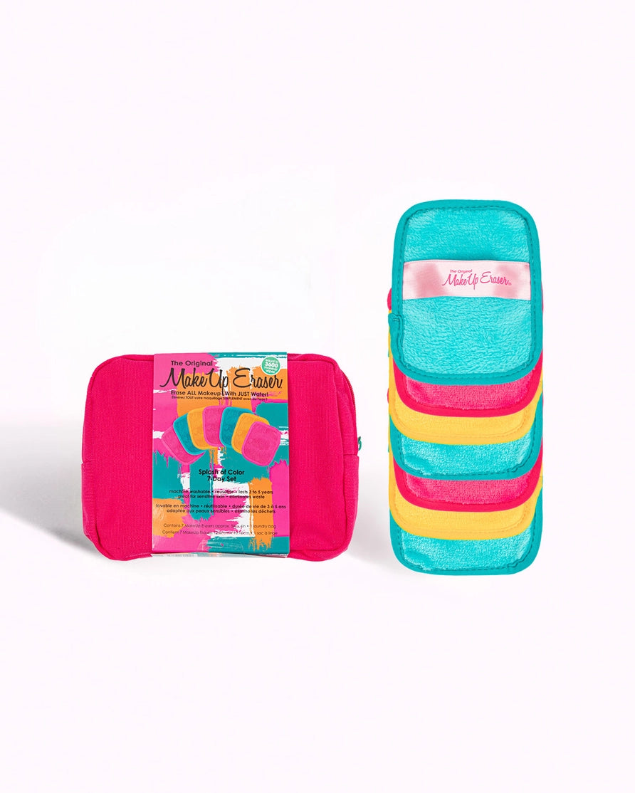 Makeup Eraser Splash of Color 7 Day Set