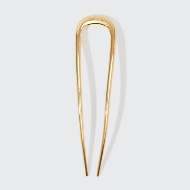 Kitsch Metal French Hair Pin Gold - Beau Kisses