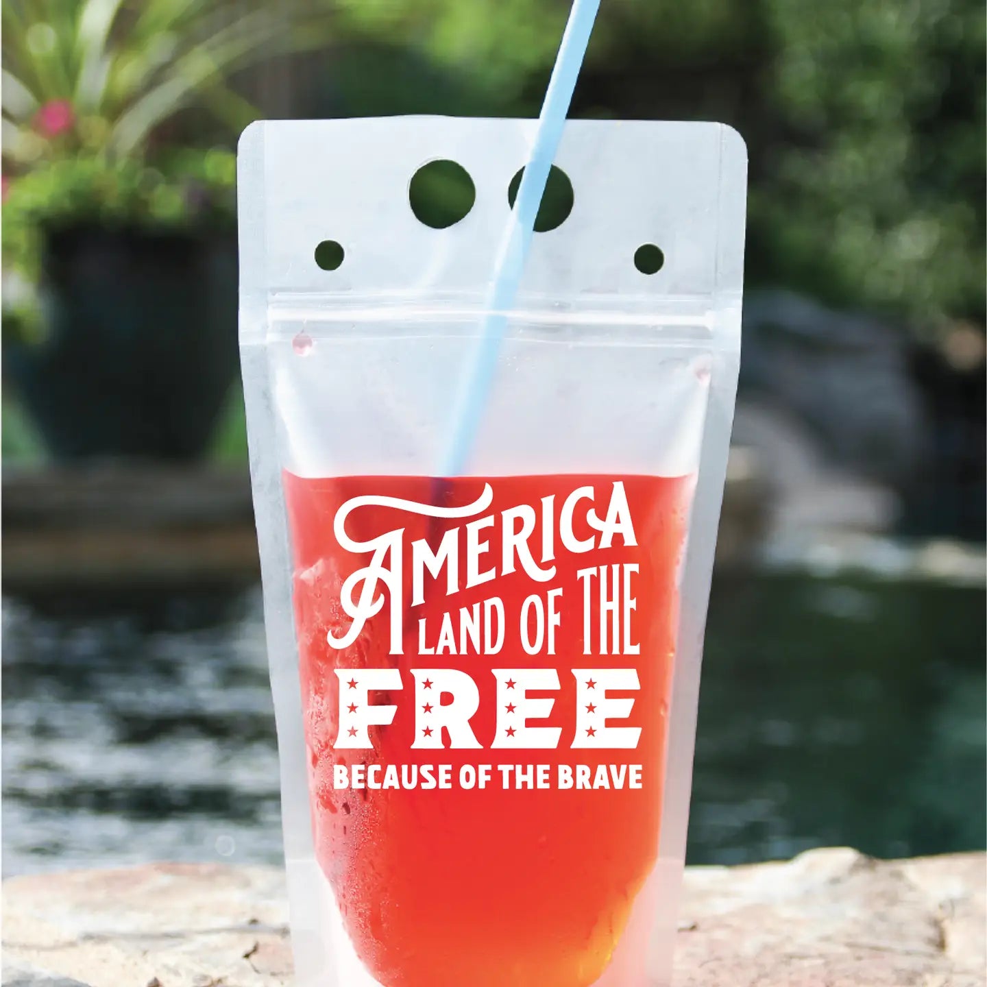 America Drink Pouch - Beau Kisses