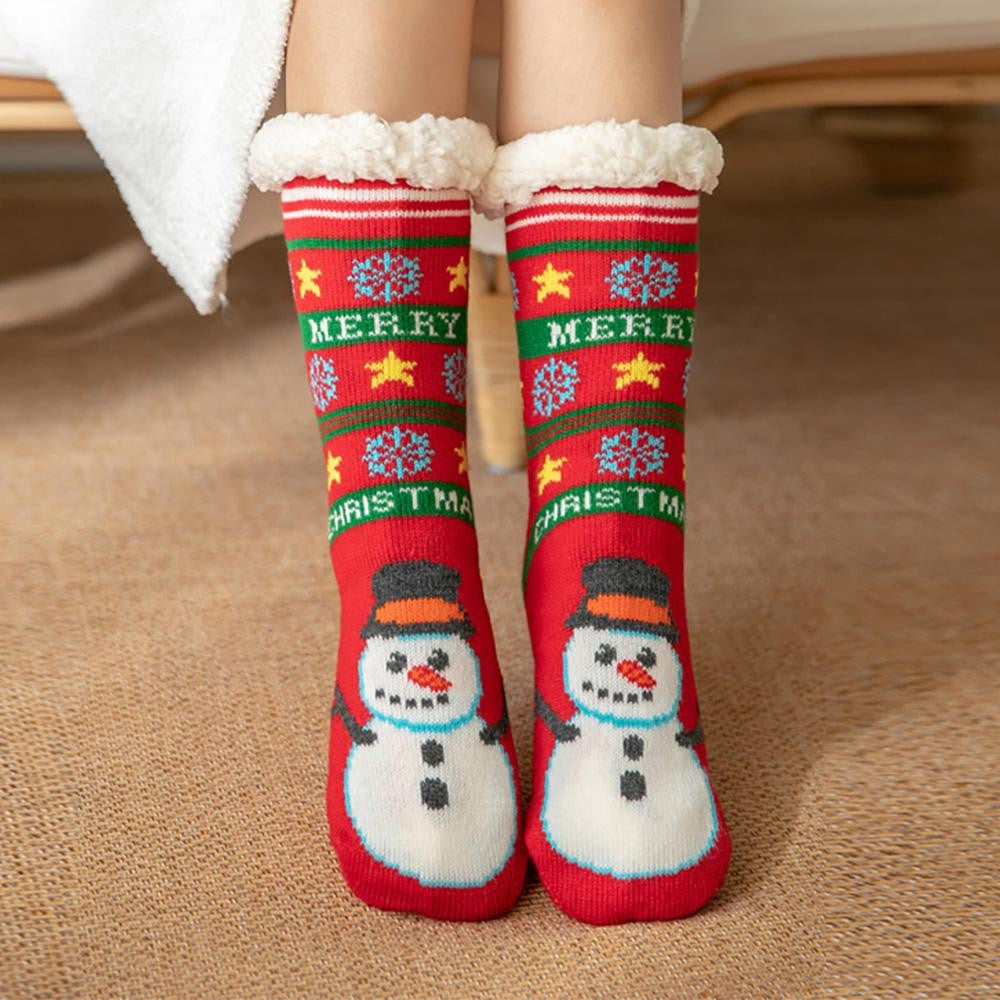 Christmas Sherpa Socks