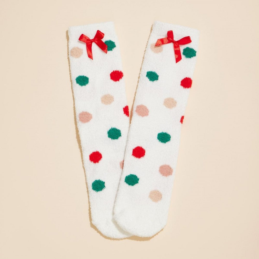 Christmas Soft Knit Socks Set of 4